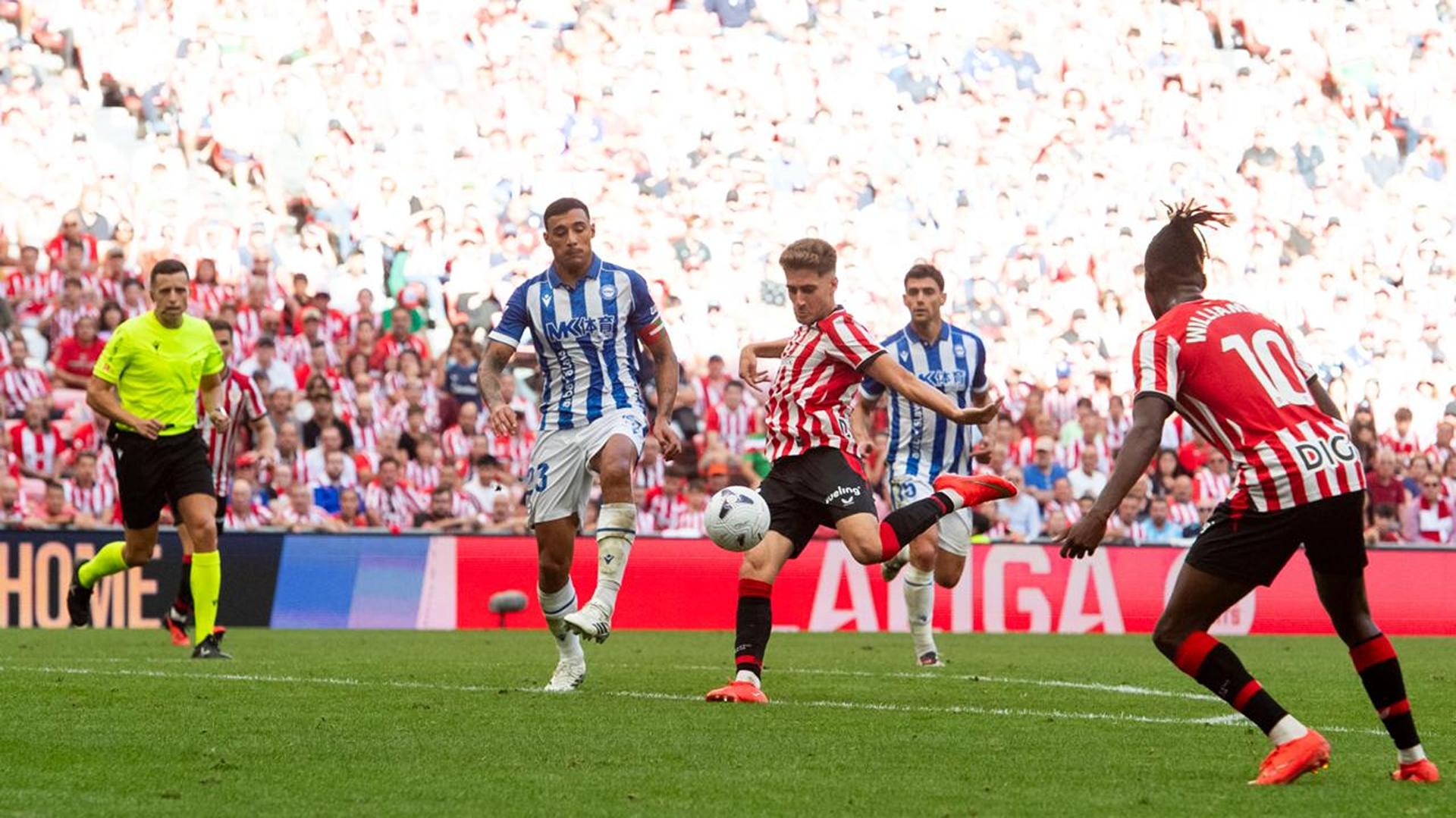 Partido - Athletic Club - Alavés - Robert - Navarro