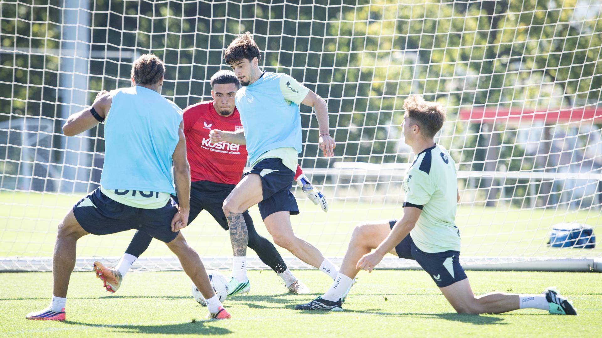 Entrenamiento - Nico - Serrano - Alex - Padilla