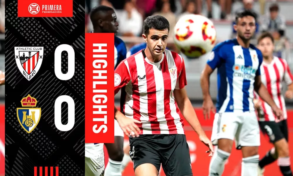Bilbao Athletic y SD Ponferradina empatan en la 8ª jornada de la ...