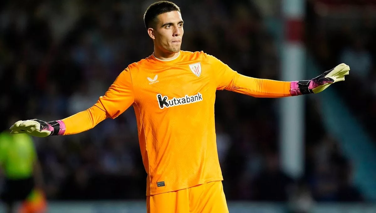 Alex Padilla El Futuro Del Joven Portero Del Athletic Club Se Decidira En Enero