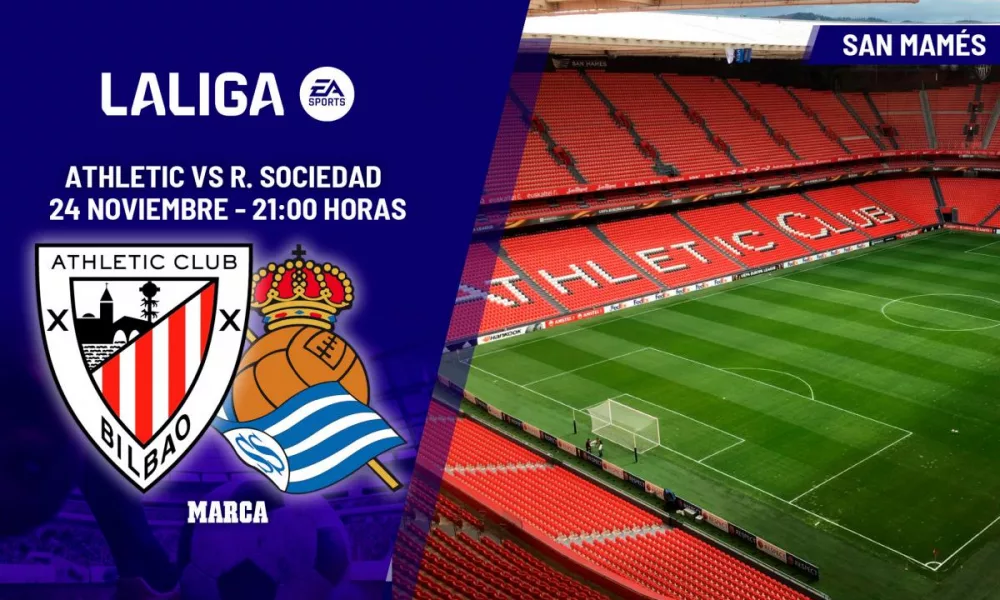 Athletic vs Real Sociedad: Horario, TV y la rivalidad en juego este 24 ...