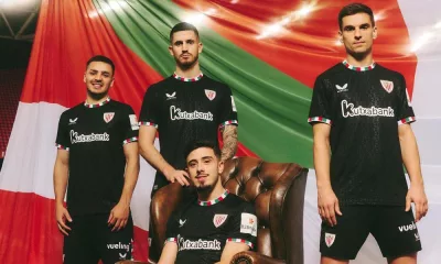 El Athletic Celebra Su Identidad Con Nueva Equipacion Negra En Vallecas
