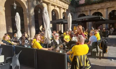 Elfsborg Llena Bilbao De Amarillo 400 Hinchas Se Preparan Para El Duelo Contra El Athletic