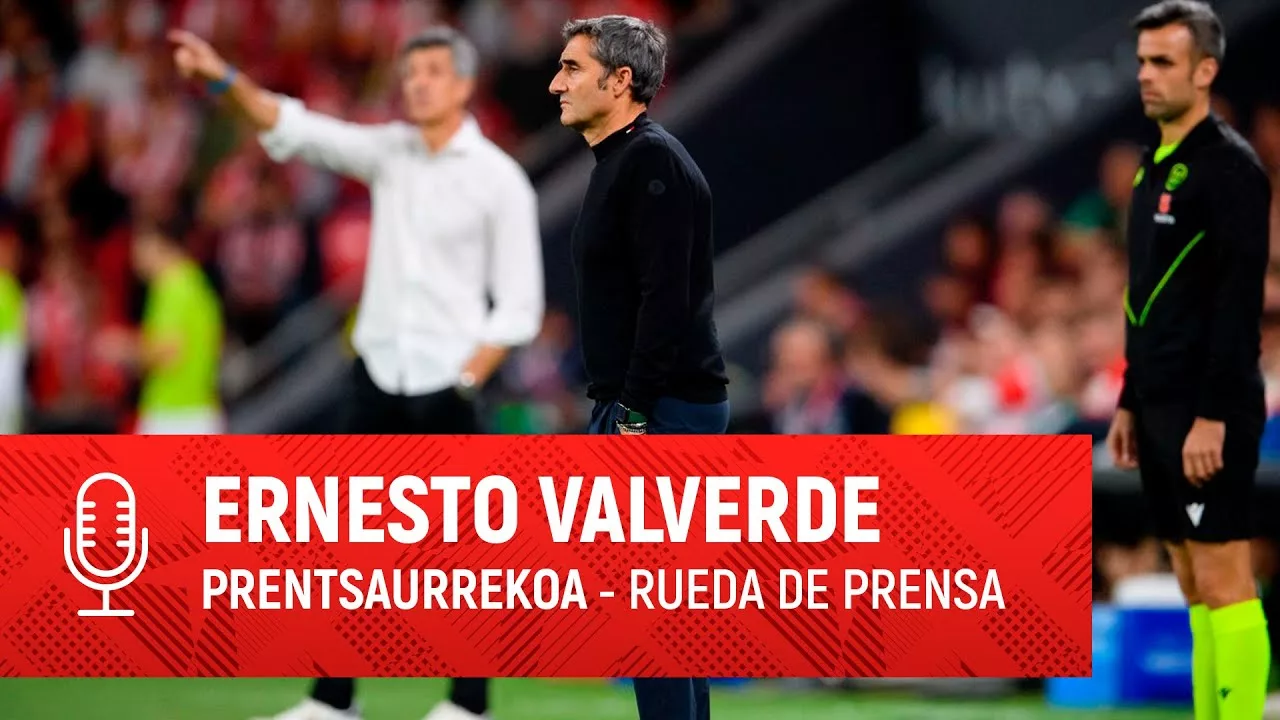 Ernesto Valverde Analiza La Victoria Del Athletic Club Sobre La Real Sociedad En Laliga Ea Sports