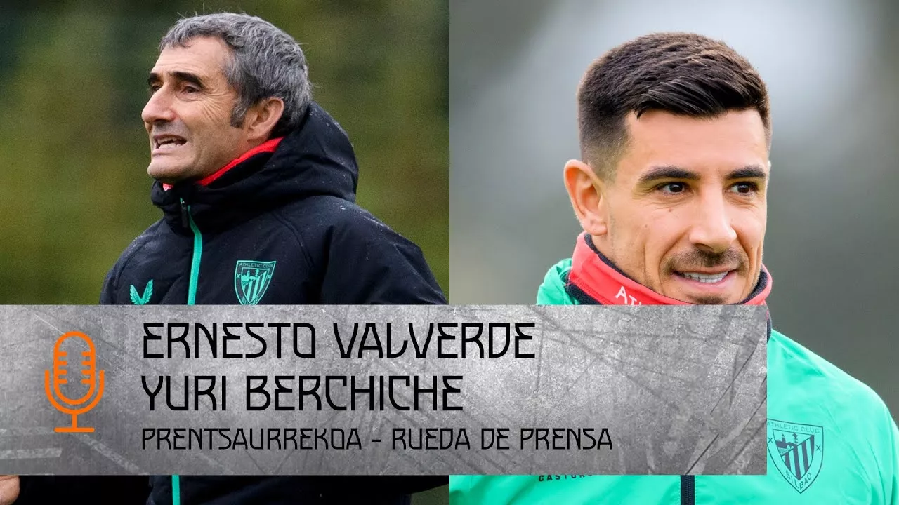 Ernesto Valverde Y Yuri Berchiche Ofrecen Rueda De Prensa Previa Al Duelo Del Athletic Club En Europa League 2024 25