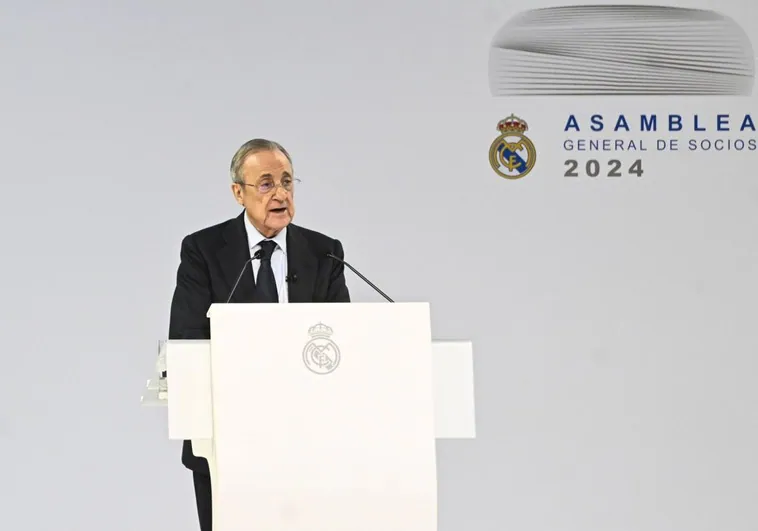 Florentino Perez Destaca La Union De Madrid Barca Y Athletic Contra El Fondo Cvc