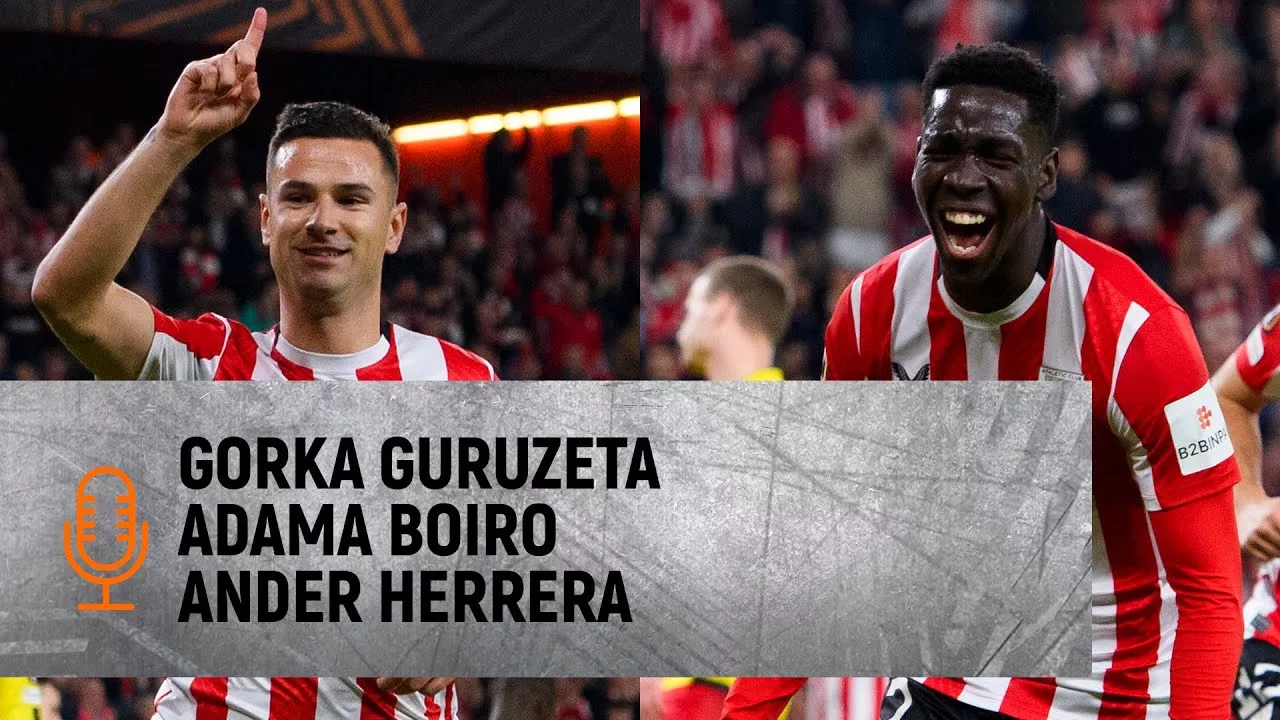 Guruzeta Adama Ander Herrera Declaraciones Post Triunfo Athletic Club En Europa League 2024 25