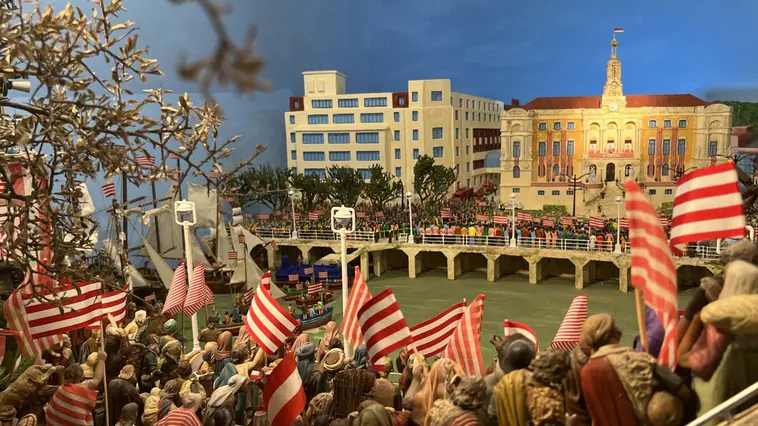 La Gabarra Navega En Navidad Un Belen Emocionante Que Rinde Homenaje Al Athletic