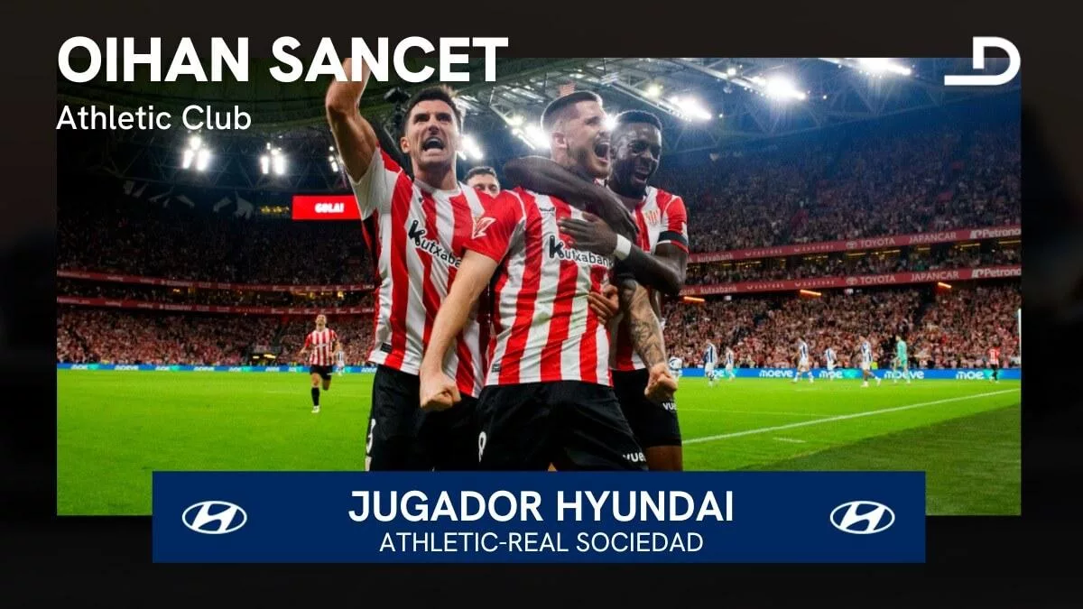 Oihan Sancet Brilla Y Anota En El Derbi Vasco Ameter Gol Para Ganar Es Lo Mas Importante
