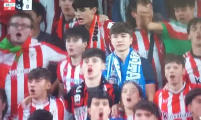 Un Hincha De La Real Vive La Soledad En El Derbi De San Mames Estoy Flipando