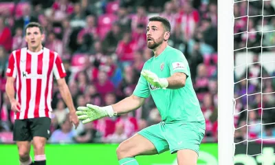 Unai Simon Regresa Al Athletic Ame Falta Ritmo De Competicion Tras La Lesion