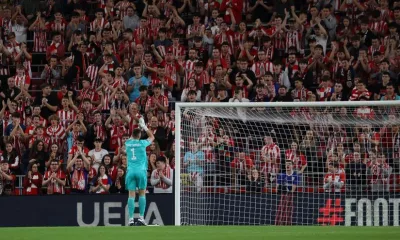 Unai Simon Regresa Triunfante Ame Falta Rodaje Para Ser El De La Pasada Temporada