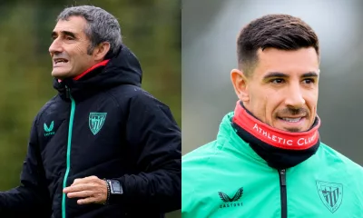 Valverde Y Berchiche Analizan El Athletic Club If Elfsborg En Rueda De Prensa En Lezama
