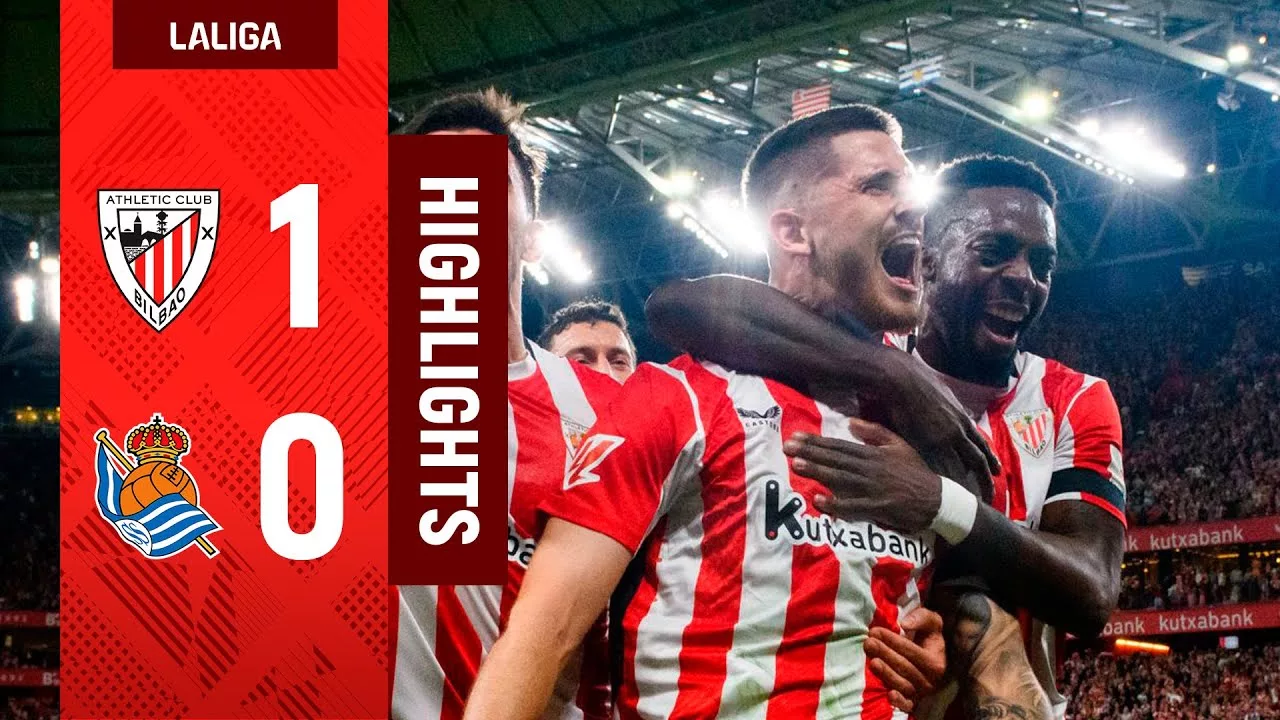 Video Resumen Athletic Club Vence 1 0 A Real Sociedad En Laliga Ea Sports 2024 25
