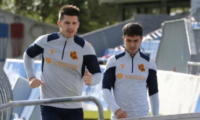 Zubimendi Y Zubeldia Listos Para El Derbi Entrenamos Con Normalidad En Zubieta