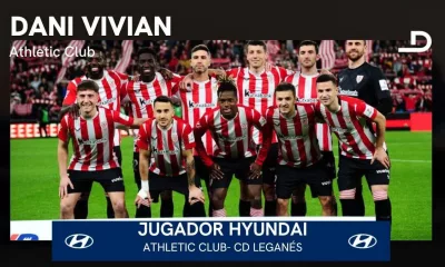 Dani Vivian El Jugador Hyundai Del Athletic En El Empate Ante El Leganes