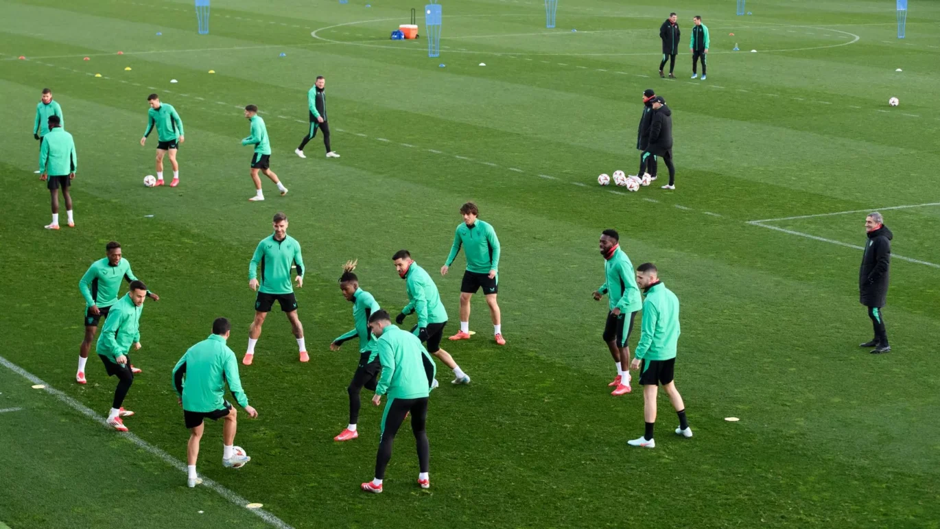 El Athletic Club Se Prepara Para Recibir Al Viktoria Plzen En San Mames