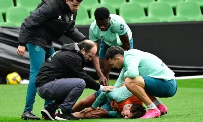 El Racing Se Preocupa Por La Lesion De Unai Vencedor En El Sardinero