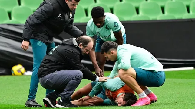 El Racing Se Preocupa Por La Lesion De Unai Vencedor En El Sardinero