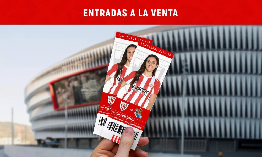 Las entradas para el derbi femenino en San Mamés ya están a la venta