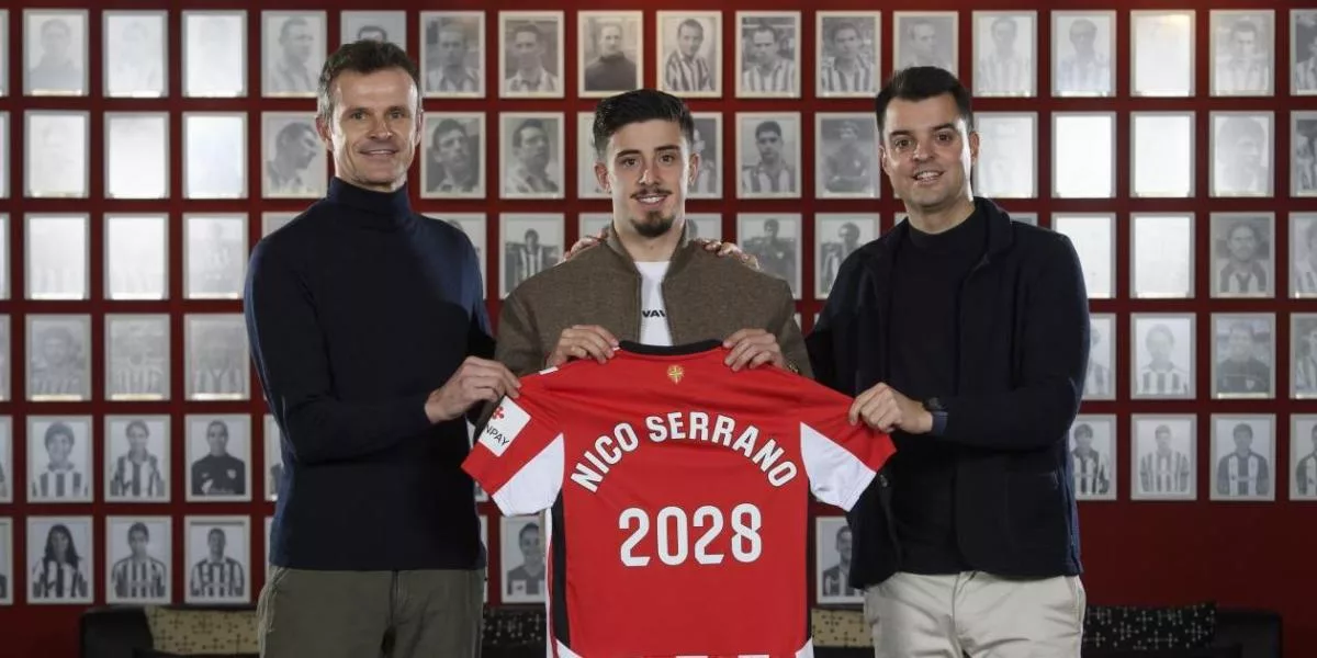 Nico Serrano Se Une Al Sporting El Athletic Cede Al Delantero Navarro