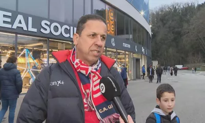 Aficion De Osasuna Apoya A Patxi Punal El Athletic Va A Saco