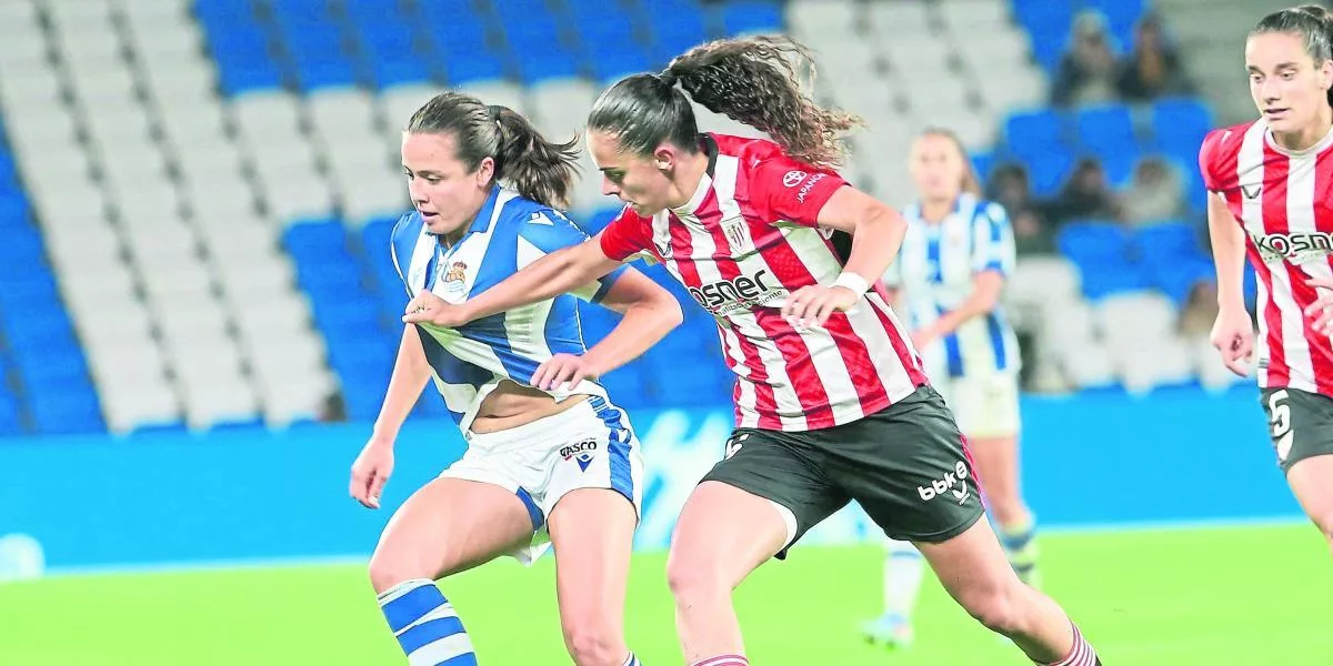 Derbi De Champions Athletic Y Real Sociedad Luchan En San Mames