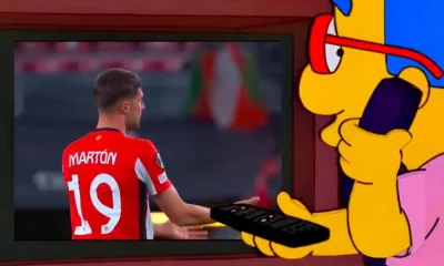 El Albacete Presenta A Javi Marton Con Un Divertido Guino A Los Simpson