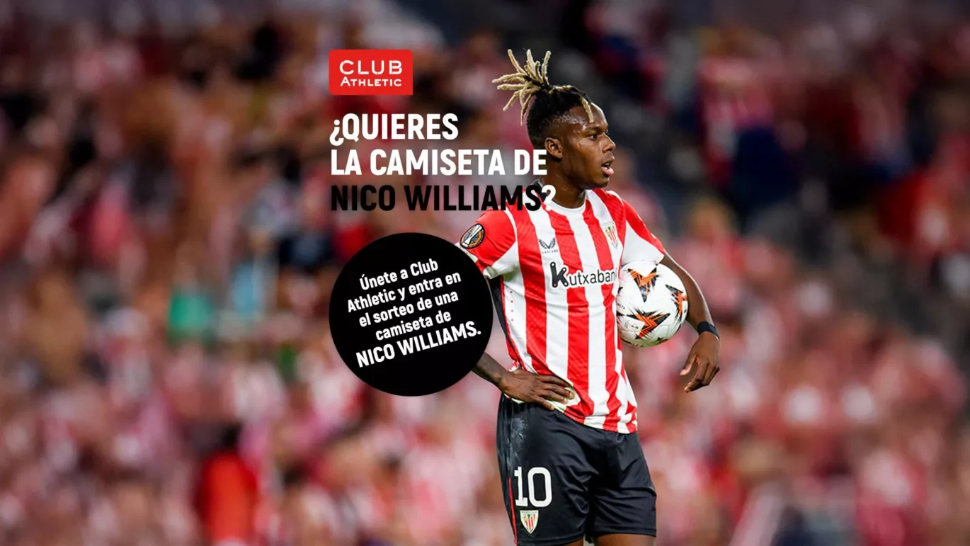 Gana Una Camiseta De Nico Williams Unete Al Athletic Club Antes Del 28 De Febrero
