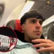 El Asombro De Un Aficionado De La Real Al Volar En El Avion Del Athletic