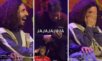 La Divertida Broma De Juan Davila A Nico Williams Distinto Color Mismo Pelo