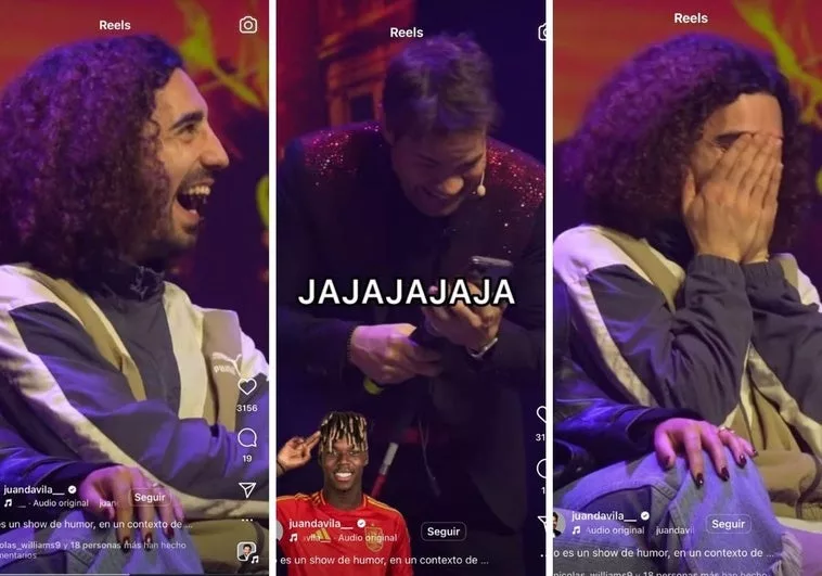 La Divertida Broma De Juan Davila A Nico Williams Distinto Color Mismo Pelo