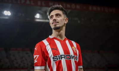 Nico Serrano Brilla En El Sporting Con Asistencia En Su Debut Ante El Burgos