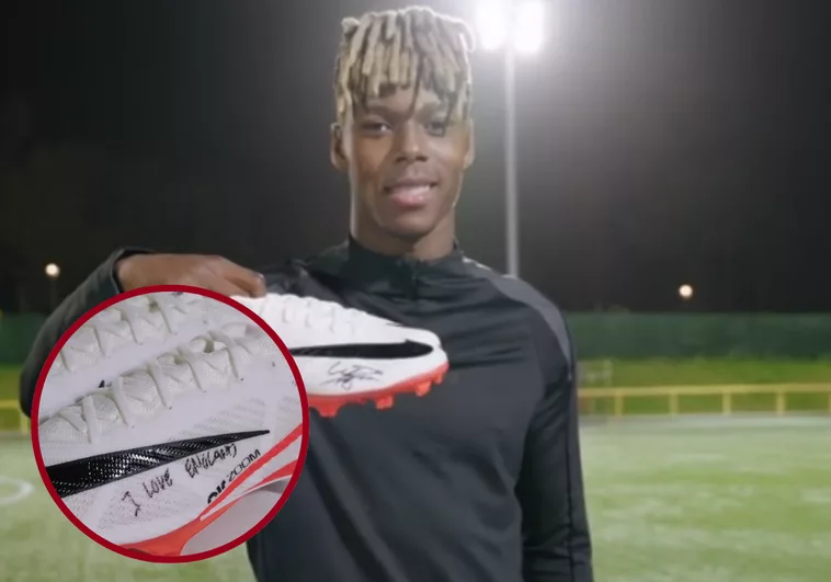 Nico Williams Recuerda La Eurocopa Con Un Mensaje Especial En Sus Botas