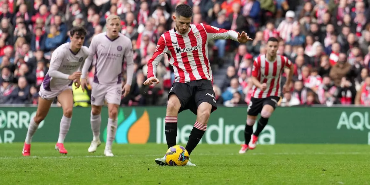 Oihan Sancet Se Reivindica Con Un Penalti En La Victoria Del Athletic
