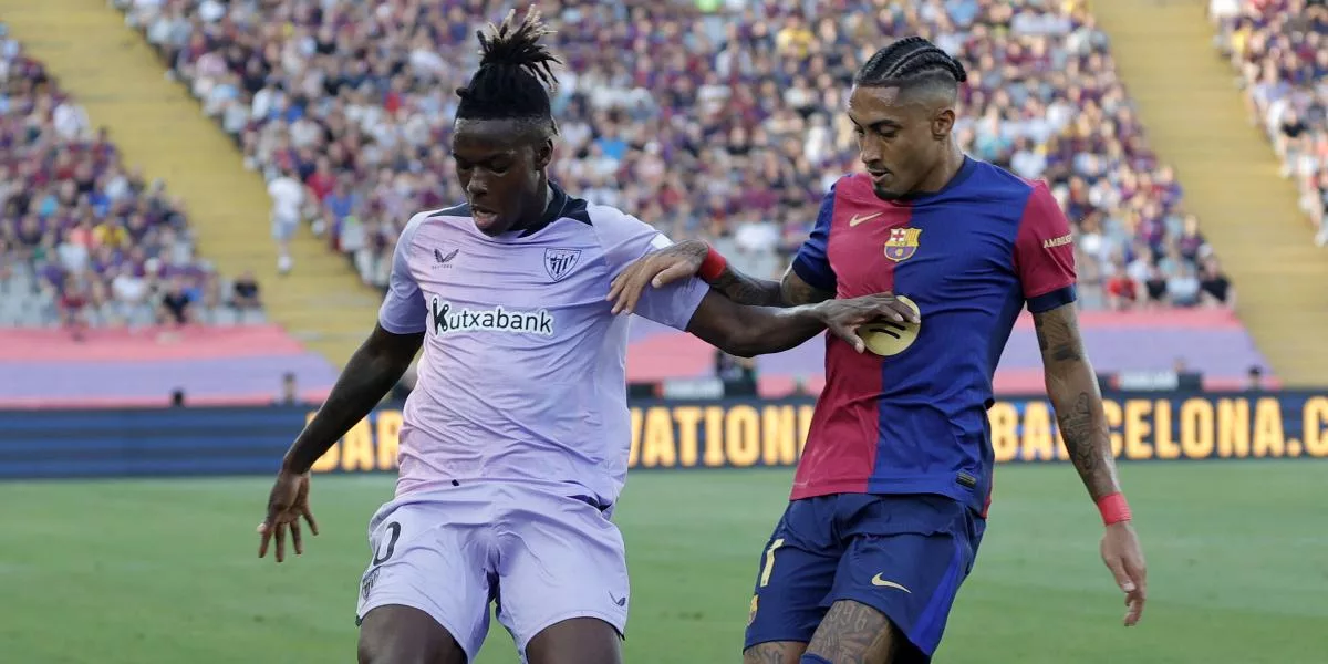 Raphinha Brilla En El Barca Mientras Nico Williams Lucha En El Athletic