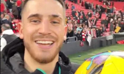 Sancet Celebra Su Hat Trick Y Lanza Un Mensaje A La Aficion Del Athletic