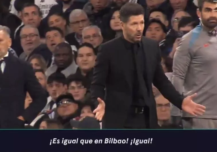 Simeone Compara El Penalti Del Derbi Es Igual Que En Bilbao