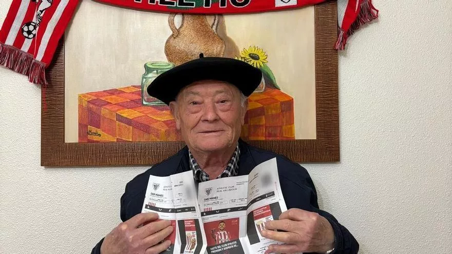 Un Abuelo De 80 Anos Cumplira Su Sueno De Ver Al Athletic En San Mames