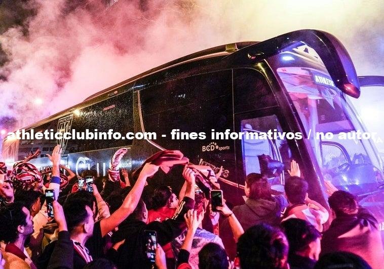 Acompana Al Athletic En El Bufandeo Hacia San Mames Este Jueves