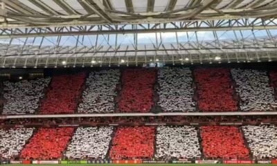 Admira El Mosaico Que Recibio Al Athletic En San Mames Esta Noche