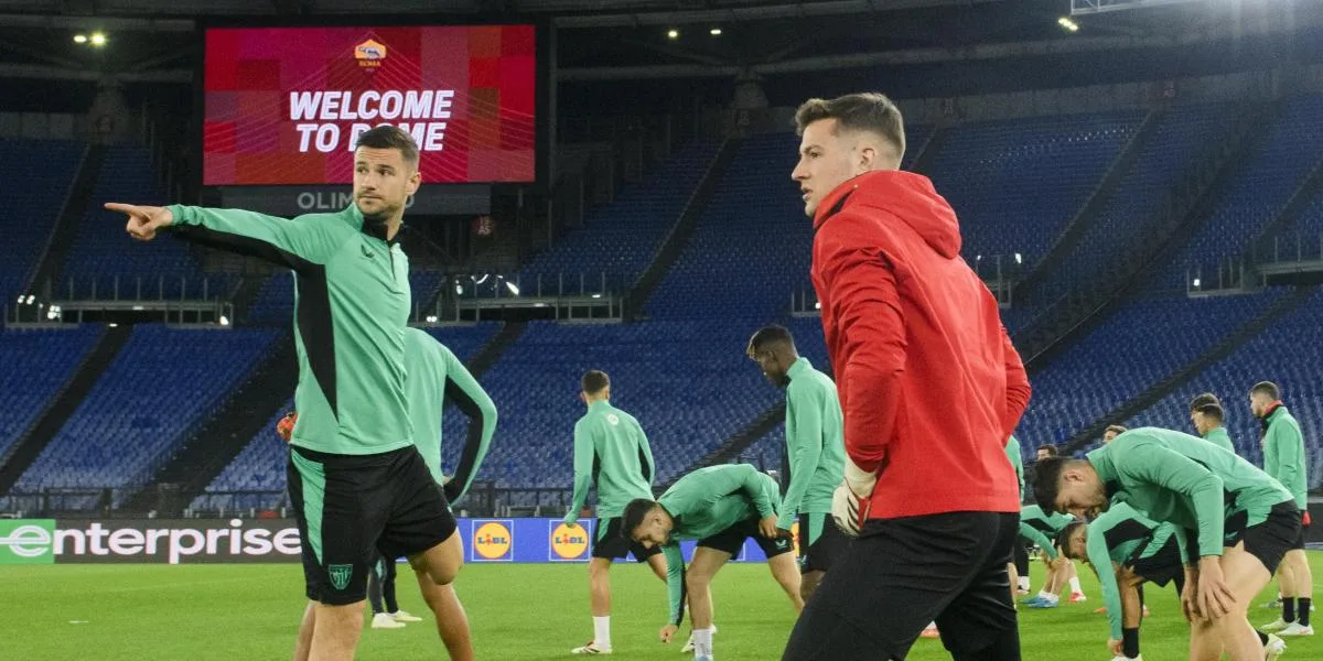 Athletic Club Presenta Su Once Titular Ante La Roma Con Tres Novedades
