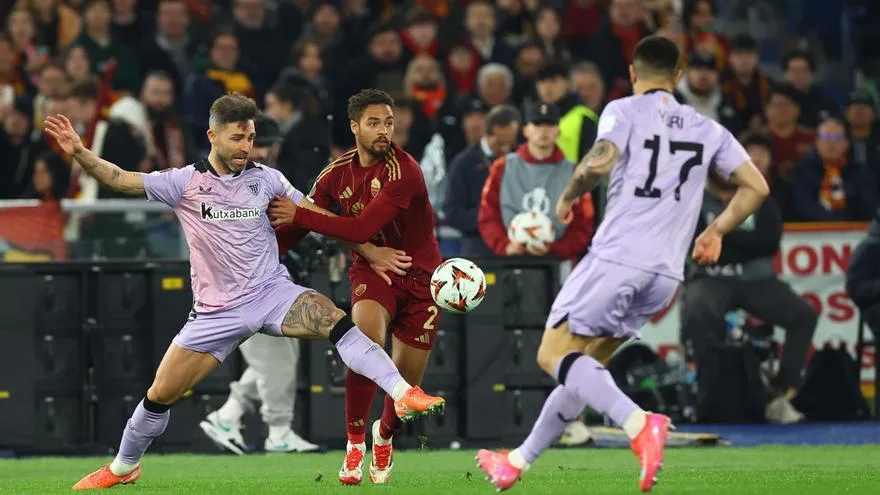 Athletic Sufre En Roma Y Se Prepara Para La Remontada En San Mames