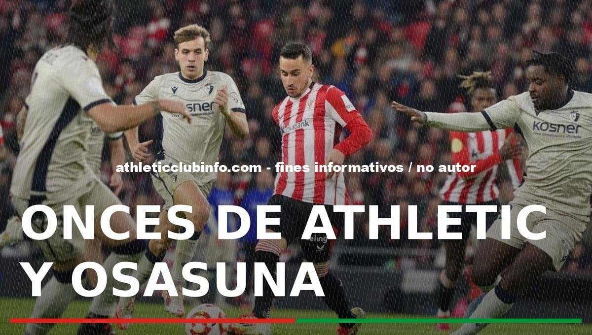 Athletic Y Osasuna Descubre Las Alineaciones Para La Jornada 29