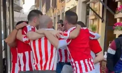 Calienta El Ambiente En Roma Los Aficionados Del Athletic Ya Estan Aqui