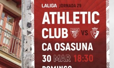 Cambio De Horario Para El Derbi Athletic Osasuna En Laliga