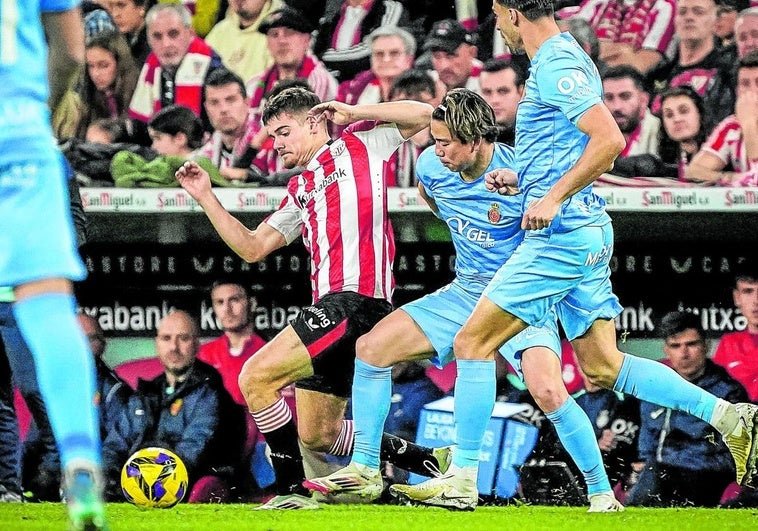 Canales Brilla En Su Primera Titularidad Con El Athletic Club