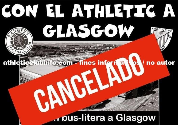 Cancela La Pena Deusto Del Athletic Su Viaje A Glasgow Por Falta De Plazas