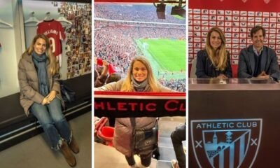 Carla Goyanes Se Une Al Athletic Club Y Vive Una Experiencia Inolvidable