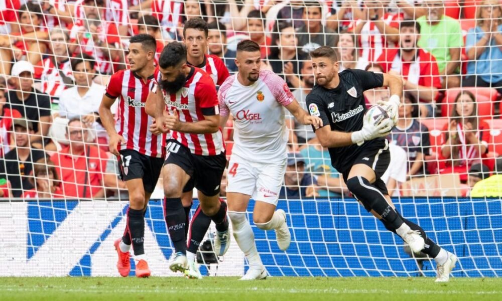 Confirma el Athletic Club su alineación ante el Mallorca en San Mamés